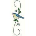 Sunset Vista Designs Blue Bird Hook 18 x 7 x 0.75 in. SV91774